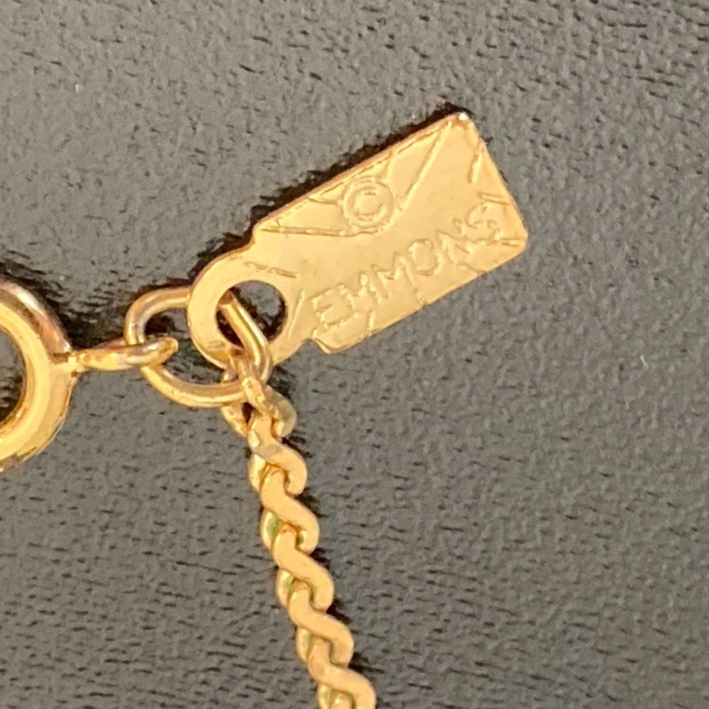 Emmons. Classic golden necklace. - Picture 3 of 3